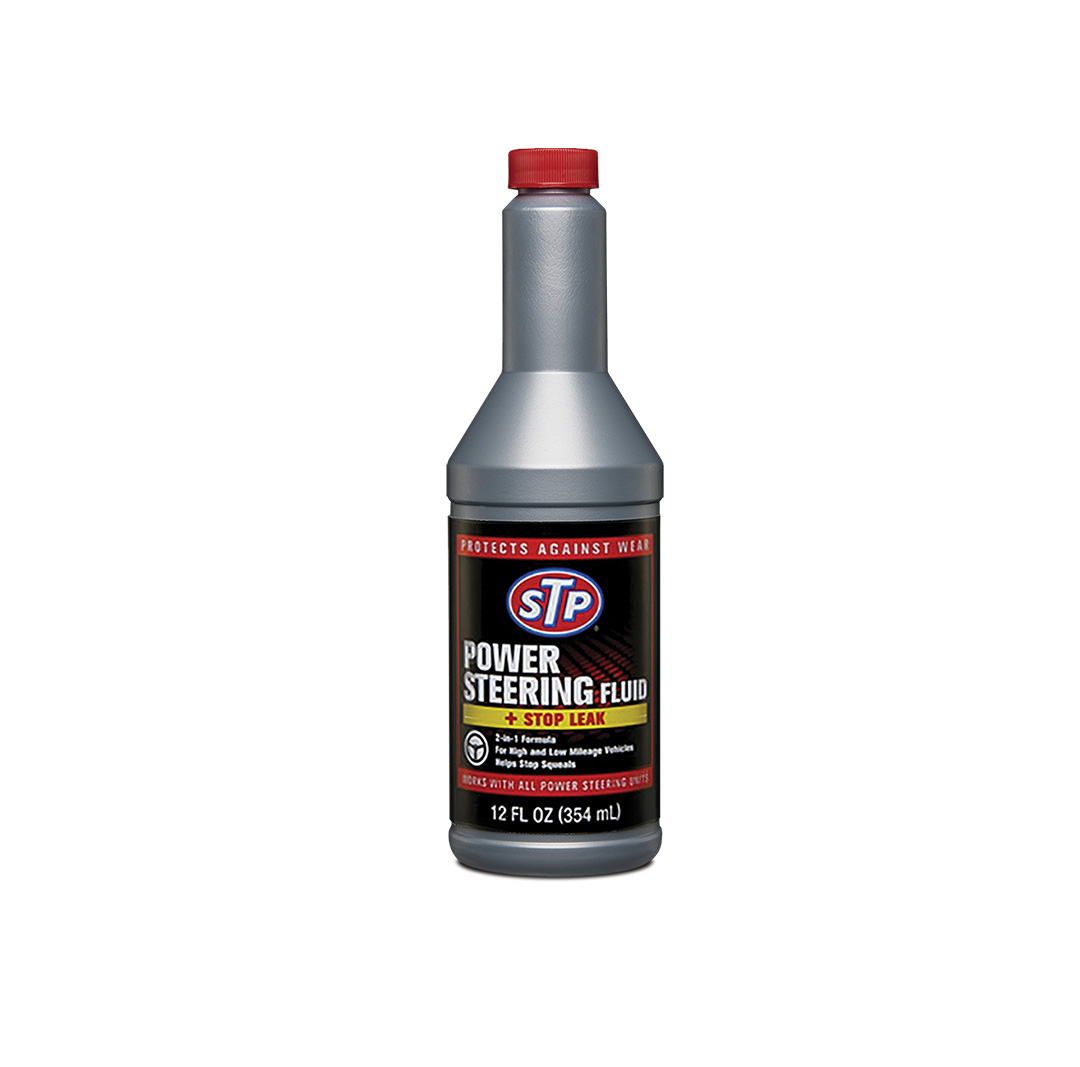STP Power Steering Fluid with Stop Leak